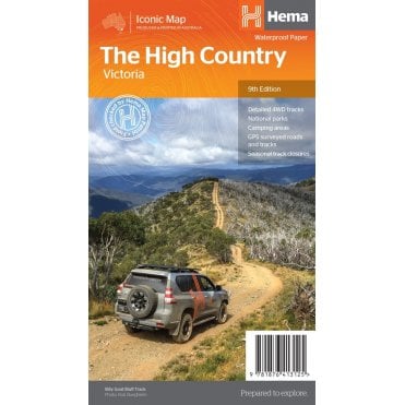 Victoria High Country Map