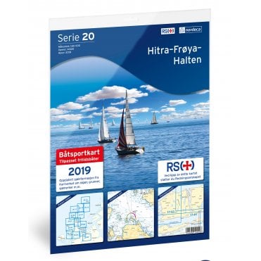 Hitra-Frøya-Halten - Nordeca boating map 12