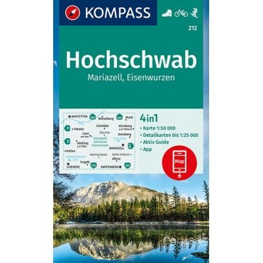 Hochschwab | Kompass hiking map 212