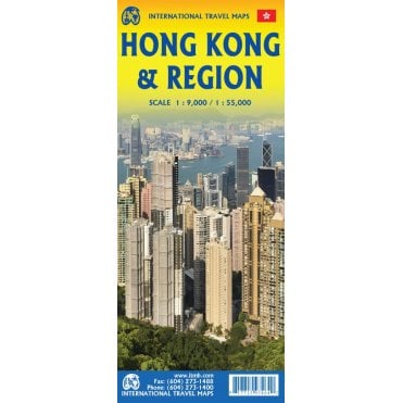 Hong Kong & Region Travel Map