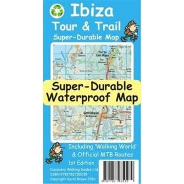 Ibiza Tour & Trail Super-Durable Map