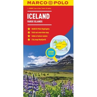 Iceland Marco Polo Map