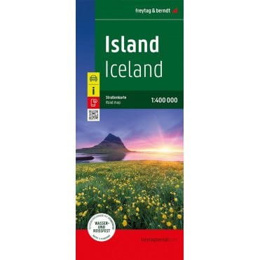 Iceland Road Map - Waterproof & Double sided