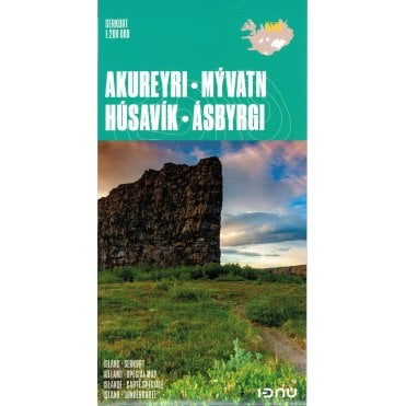 Iceland special Map: Akureyri / Myvatn / Husavik / Asbyrgi