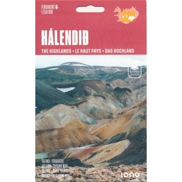 Iceland Section 5 - Highland of Iceland Touring Map