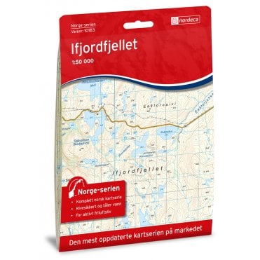 10183: Ifjordfjellet Norge-serien 1:50 000
