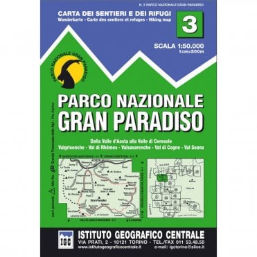 IGC 50k Map 3 - Gran Paradiso National Park