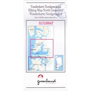 Ilulissat: West Greenland Hiking Map No.12 (1:100 000)
