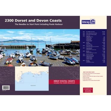 2300 Dorset and Devon Coasts Chart Pack (Wiro Bound)
