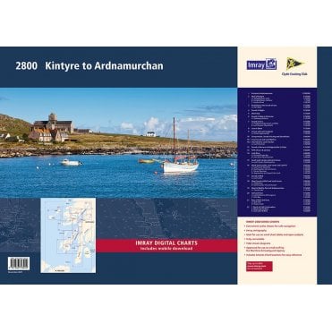 2800 Chart Pack - Kintyre to Ardnamurchan Chart Pack (Wiro Bound)