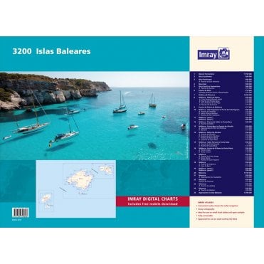 3200 Islas Baleares Chart Pack (Wiro Bound)