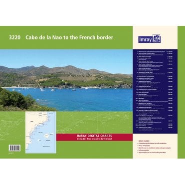 3220 Cabo de la Nao to the French border Chart Pack