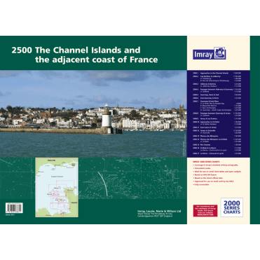Chart 2500: The Channel Islands and adjacent coast of France Chart Atlas