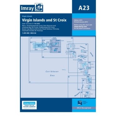 Chart A23: Virgin Islands & St Croix