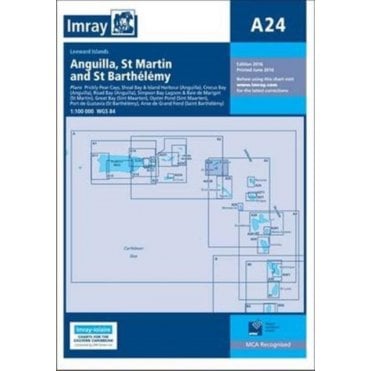 Chart A24: Anguilla, St Martin & St Barthelemy