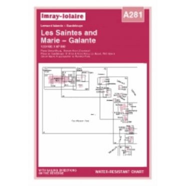 Chart A281: Anchorages in Guadeloupe, Les Saintes & Marie-Galante