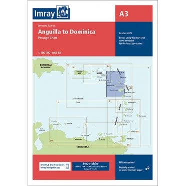 Chart A3: Anguilla to Dominica Passage Chart