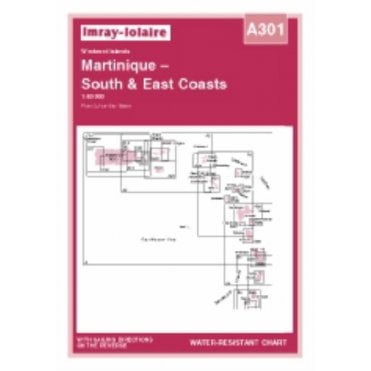 Chart A301: Martinique- South & East Coasts