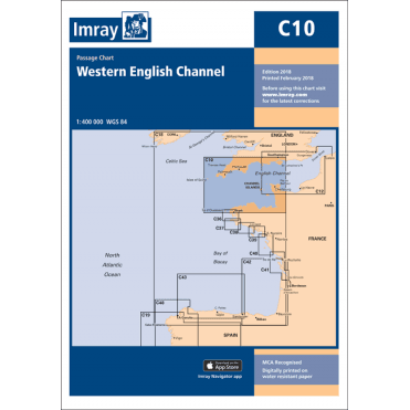 Chart C10: Western English Channel Passage Chart