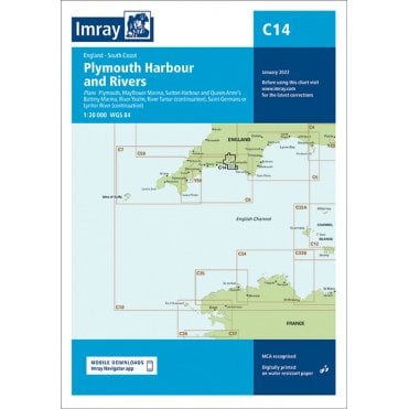 Chart C14: Plymouth Harbour and Rivers