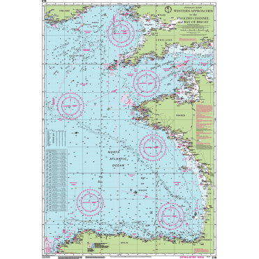 Chart C18: Western Approaches to the English Channel & Bay of Biscay