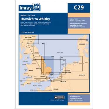 Chart C29: Harwich to Whitby