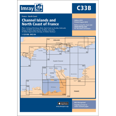 Chart C33B: Channel Islands (South)