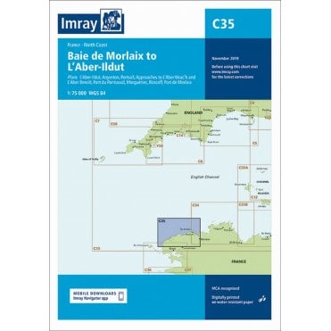 Chart C35: Baie de Morlaix to L'Aber-Ildut