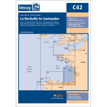 Chart C42: La Rochelle to Santander