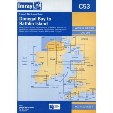 Chart C53: Donegal Bay to Rathlin Island