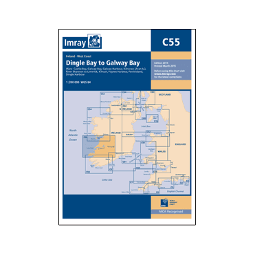 Chart C55: Dingle Bay to Galway Bay