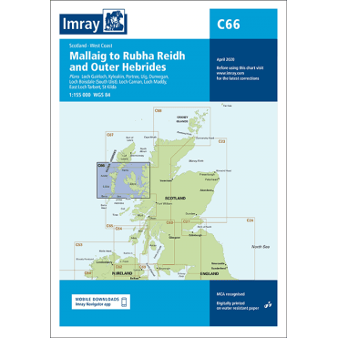 Chart C66: Mallaig to Rudha Reidh and Outer Hebrides