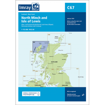 Chart C67: North Minch and Isle of Lewis