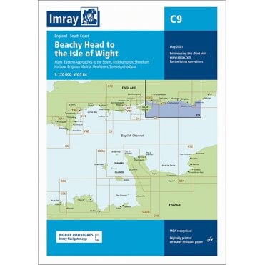 Chart C9: Beachy Head to Isle of Wight