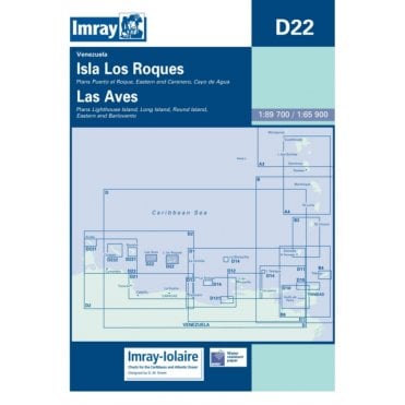 Chart D22: Isla los Roques and Isla de Aves