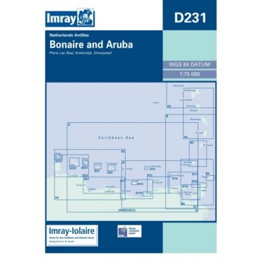 Chart D231: Bonaire and Aruba