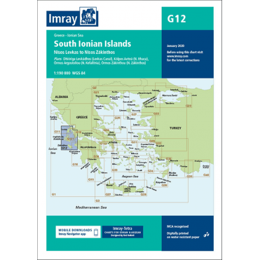 Chart G12: South Ionian Islands