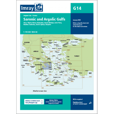 Chart G14: Saronic and Argolic Gulfs