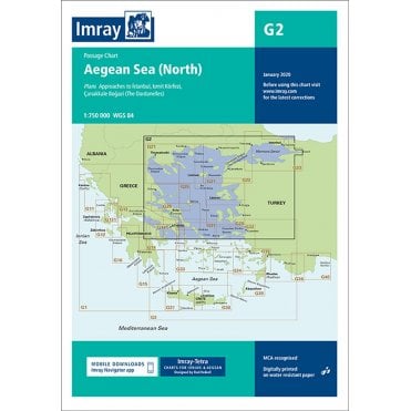 Chart G2: Aegean Sea (North)