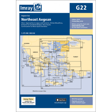 Chart G22: Northeast Aegean Sea