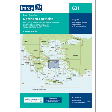 Chart G31: Northern Cyclades