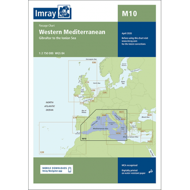 Chart M10: Western Mediterranean