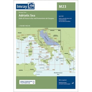Chart M23: Adriatic Sea Passage Chart