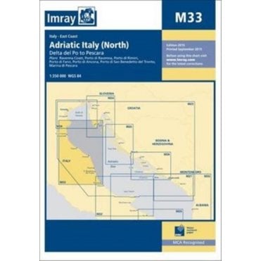 Chart M33: Adriatic Italy (North)