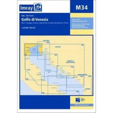Chart M34: Golfo di Venezia