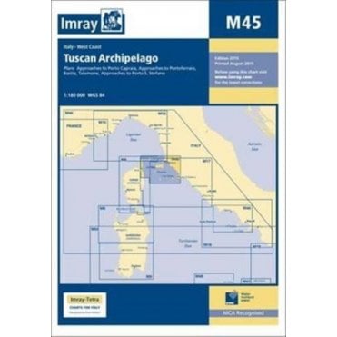 Chart M45: Tuscan Archipelago