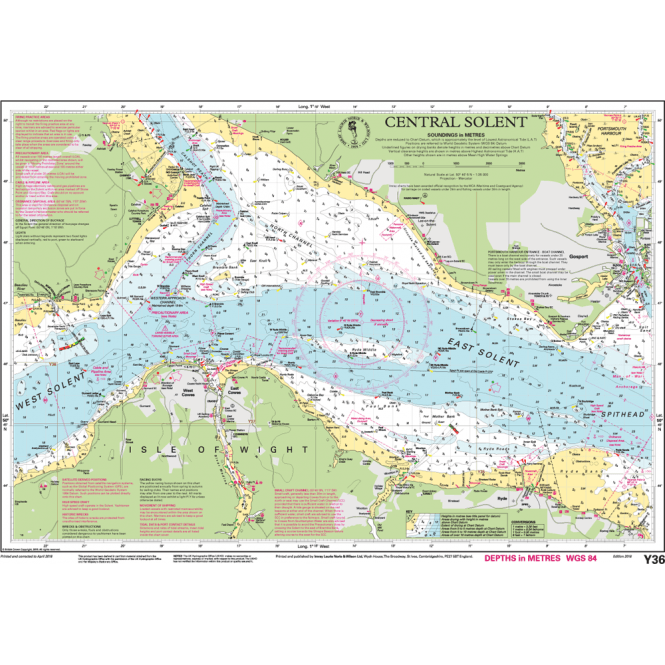 Chart Of Solent
