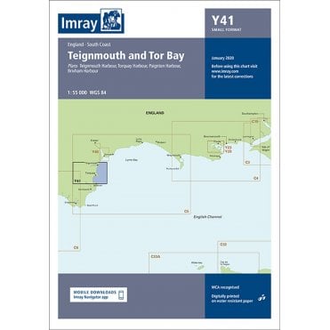 Chart Y41: Teignmouth & Tor Bay (Small Format)