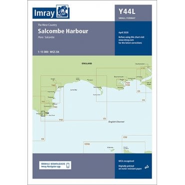 Chart Y44: Salcombe (Laminated & Small Format)