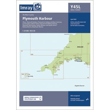 Chart Y45: Plymouth Harbour (Laminated & Small Format)